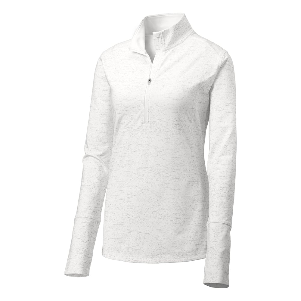 Sport-Tek LST855 Sport-Wick Women's Reflective Heather Pullover