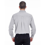 UltraClub 8995 Men's Yarn-Dyed Micro-Check Woven