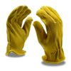 Cordova Unlined Deerskin Gloves with Split Leather Back, 1 dozen (12 pairs)