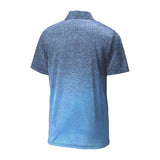 Sport-Tek ST671 Ombre Heather Polo with Side Vents