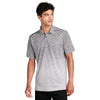 Sport-Tek ST671 Ombre Heather Polo with Side Vents