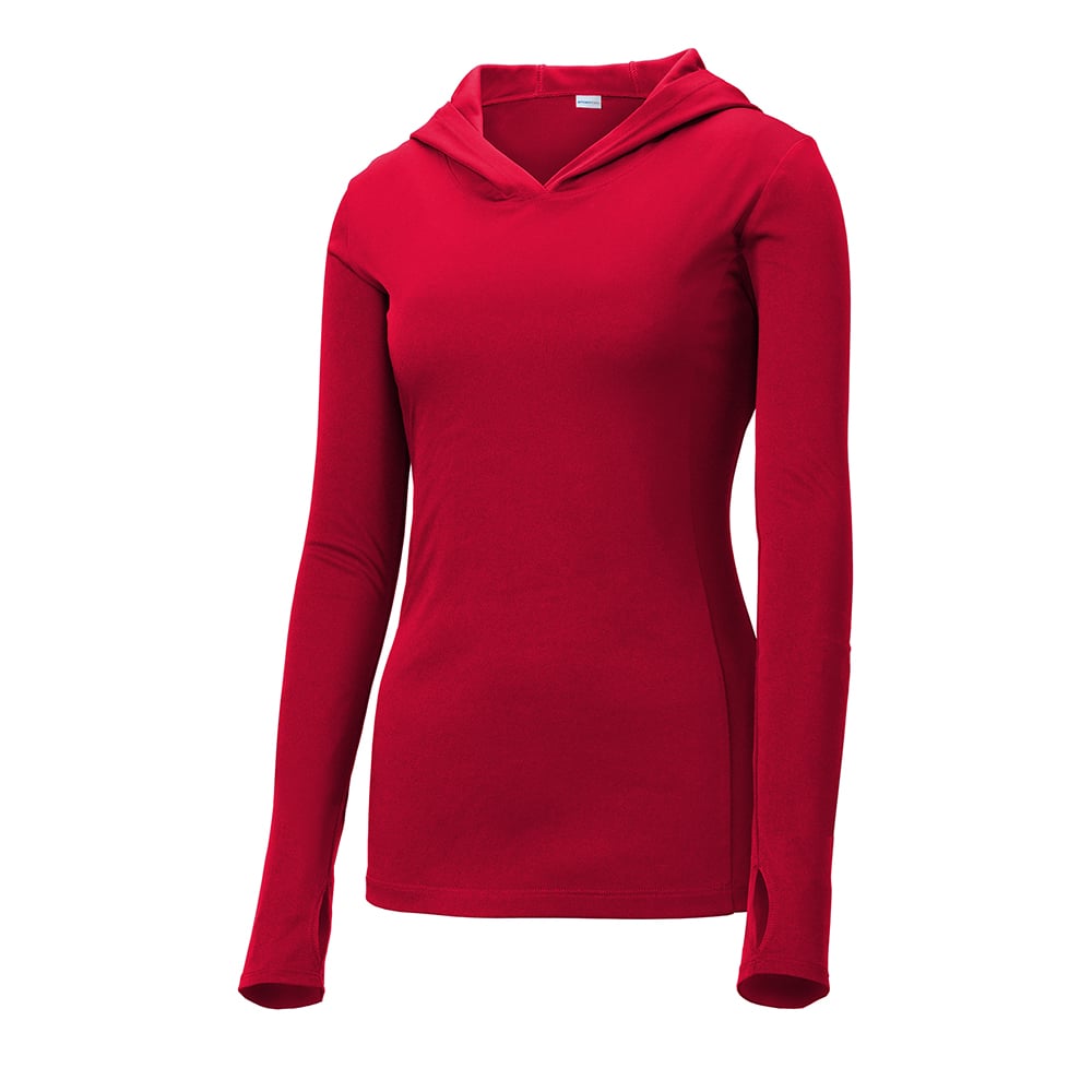 Sport-Tek LST358 PosiCharge Women's Competitor Pullover with Hood