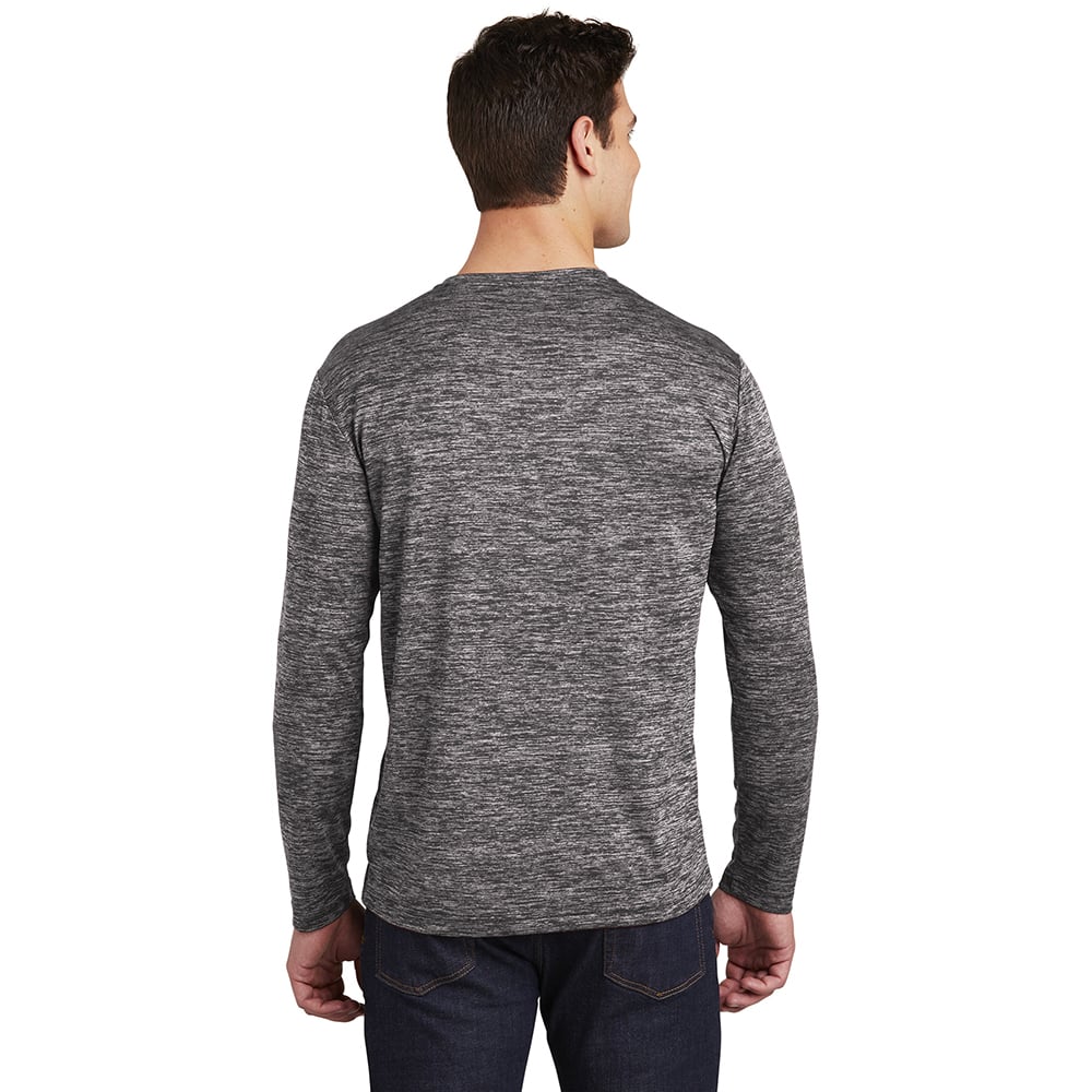 Sport-Tek ST390LS PosiCharge Long Sleeve Electric Heather T-Shirt