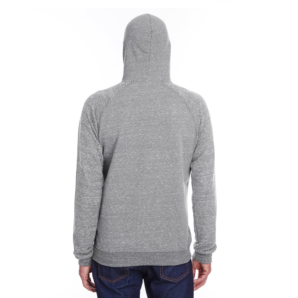 Jerzees 90MR 66/34 Snow Heather French Terry Pullover Hood Sweatshirt