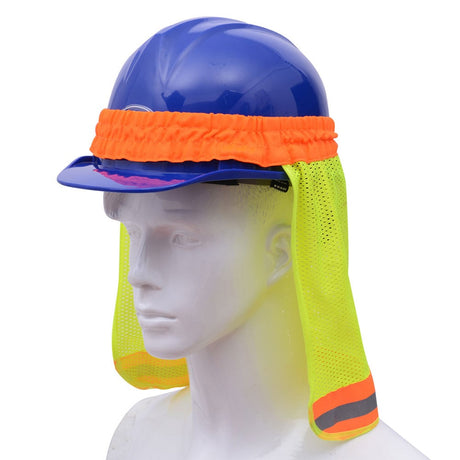 Hi-Vis Safety Sun Shield for Hard Hats