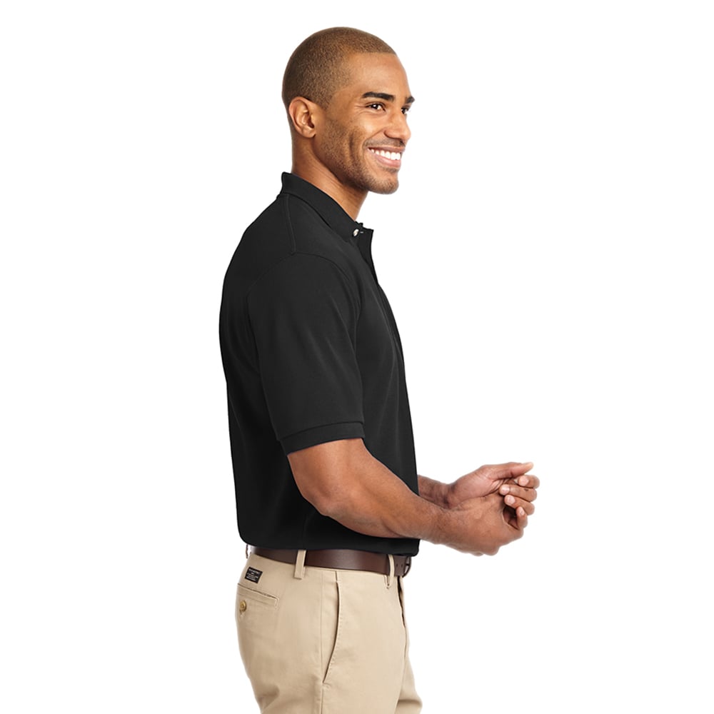 Port Authority K420 Heavyweight Short Sleeve Cotton Pique Polo