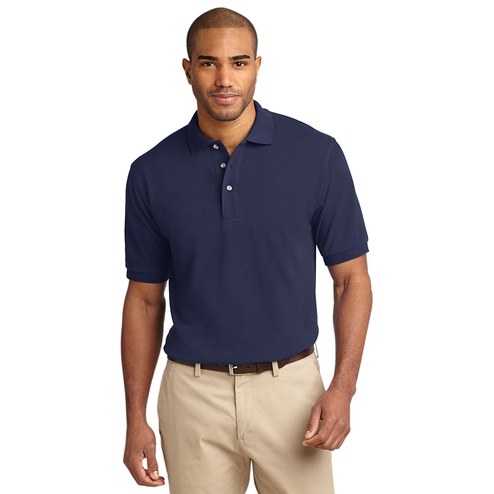 Port Authority K420 Heavyweight Short Sleeve Cotton Pique Polo