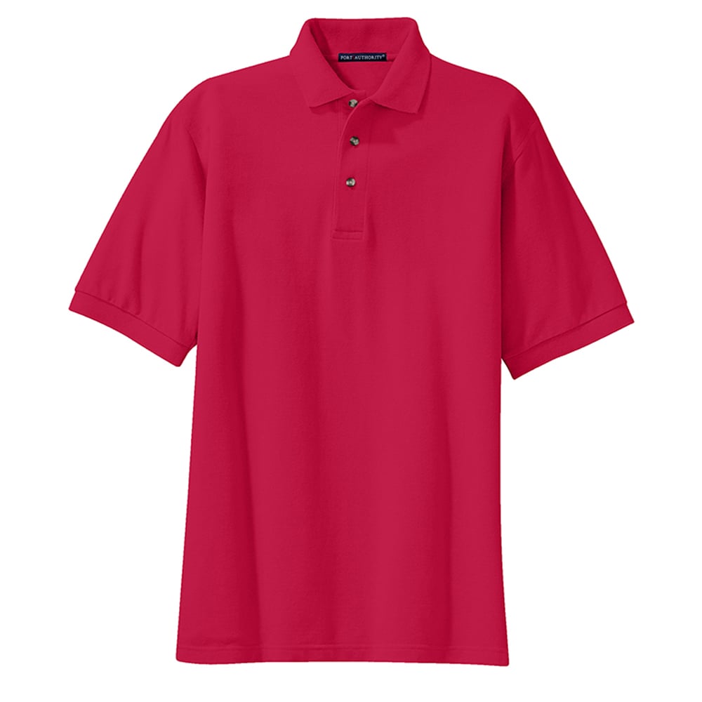 Port Authority K420 Heavyweight Short Sleeve Cotton Pique Polo