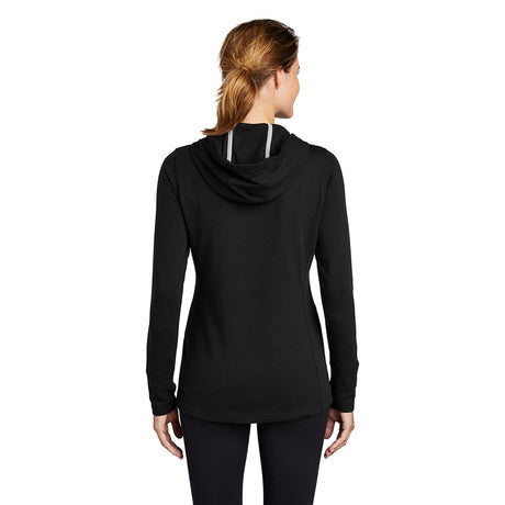 Sport-Tek LST296 PosiCharge Women's Tri-Blend Pullover with Thumbhole