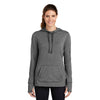 Sport-Tek LST296 PosiCharge Women's Tri-Blend Pullover with Thumbhole