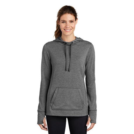 Sport-Tek LST296 PosiCharge Women's Tri-Blend Pullover with Thumbhole