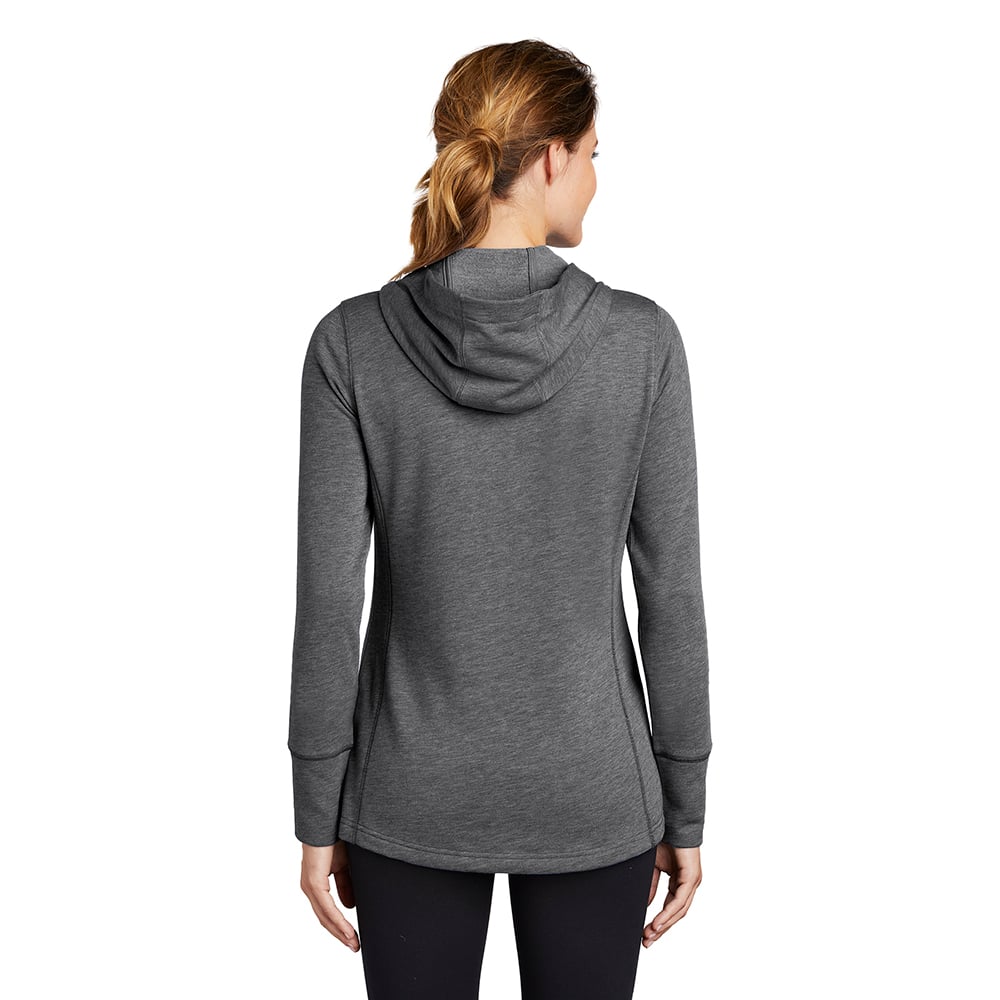 Sport-Tek LST296 PosiCharge Women's Tri-Blend Pullover with Thumbhole