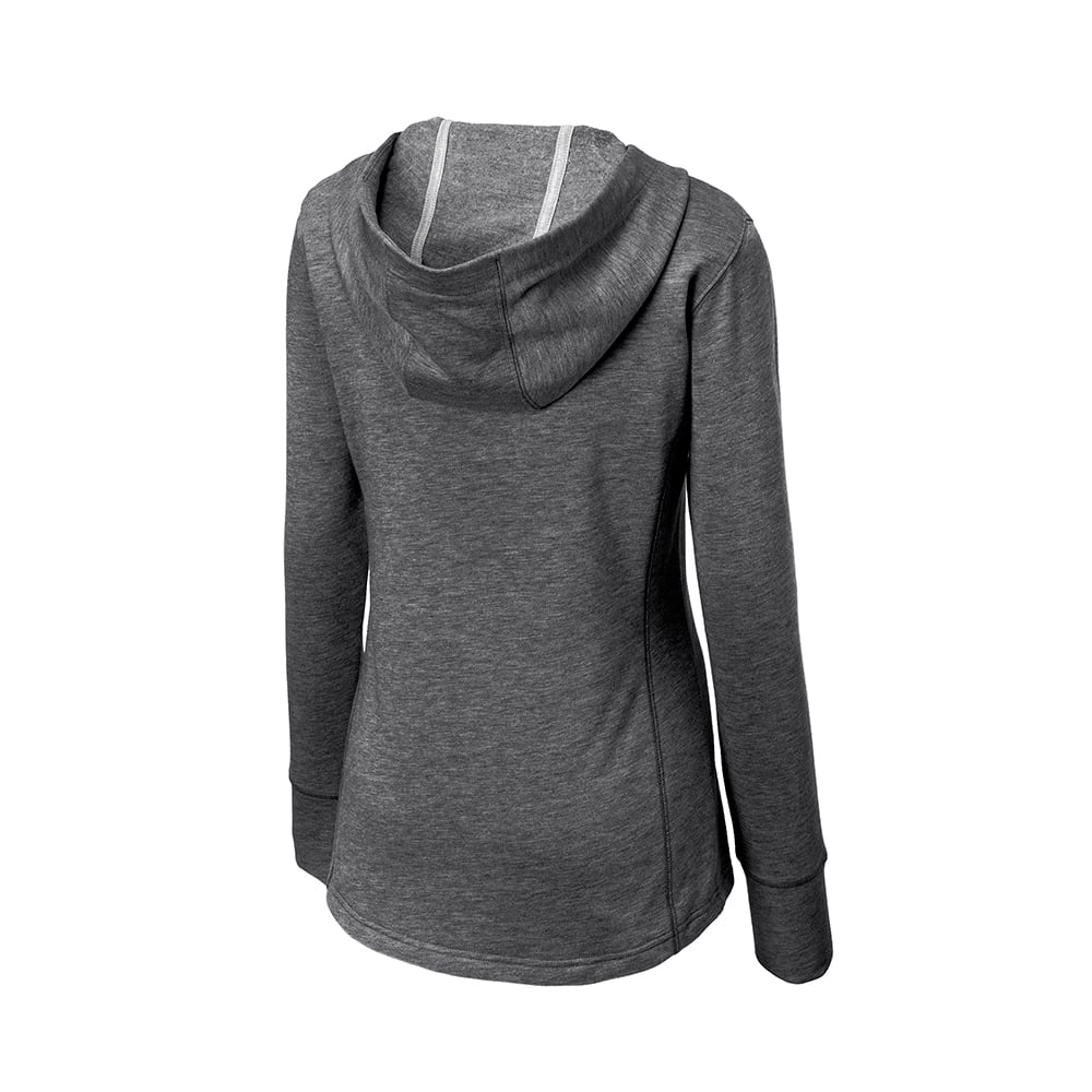 Sport-Tek LST296 PosiCharge Women's Tri-Blend Pullover with Thumbhole