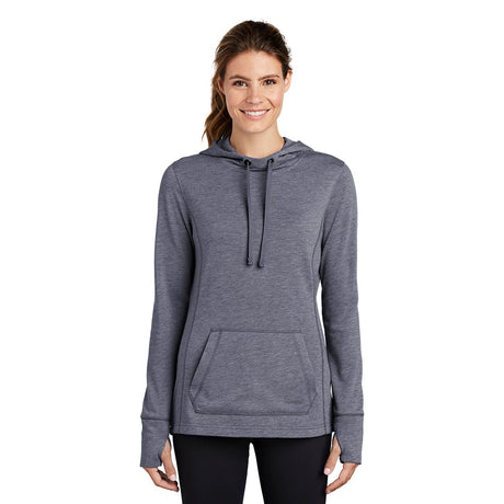 Sport-Tek LST296 PosiCharge Women's Tri-Blend Pullover with Thumbhole