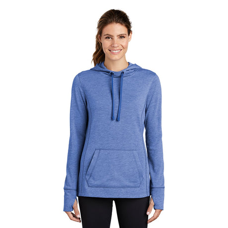 Sport-Tek LST296 PosiCharge Women's Tri-Blend Pullover with Thumbhole