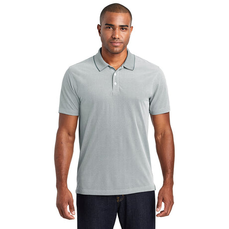 Port Authority K582 Poly Oxford Pique Polo with Tipped Collar