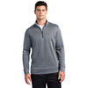 Sport-Tek ST263 PosiCharge Sport-Wick Heather 1/4 Zip Fleece Pullover