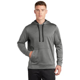 Sport-Tek ST264 PosiCharge Sport-Wick Heather Hooded Fleece Pullover