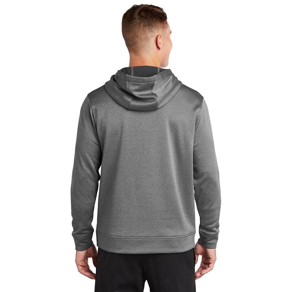 Sport-Tek ST264 PosiCharge Sport-Wick Heather Hooded Fleece Pullover