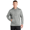 Sport-Tek ST264 PosiCharge Sport-Wick Heather Hooded Fleece Pullover