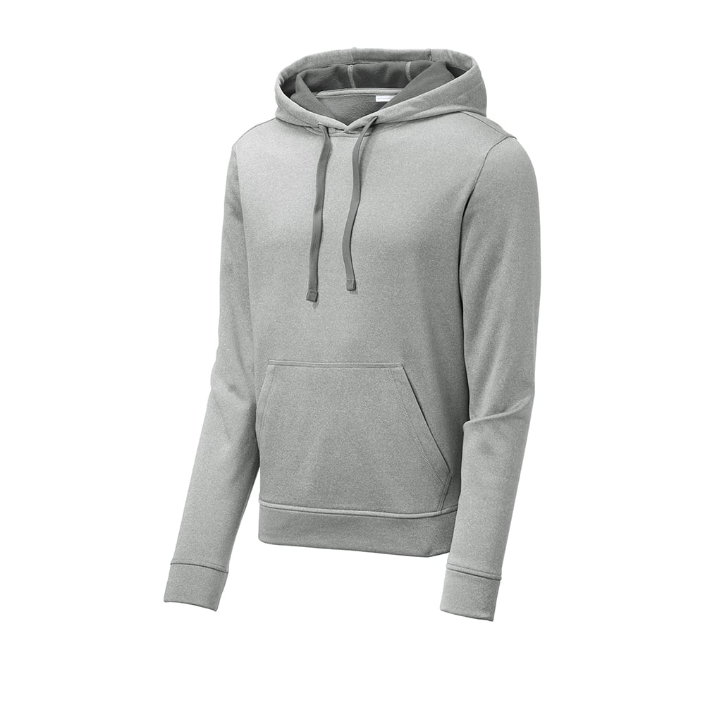 Sport-Tek ST264 PosiCharge Sport-Wick Heather Hooded Fleece Pullover