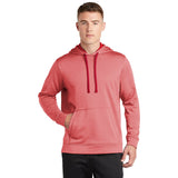 Sport-Tek ST264 PosiCharge Sport-Wick Heather Hooded Fleece Pullover