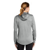 Sport-Tek LST264 PosiCharge Women's Heather Fleece Pullover with Hood