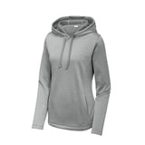 Sport-Tek LST264 PosiCharge Women's Heather Fleece Pullover with Hood