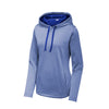 Sport-Tek LST264 PosiCharge Women's Heather Fleece Pullover with Hood