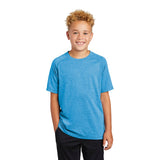 Sport-Tek ST-YST400 Youth PosiCharge Tri-Blend Wicking Raglan T-Shirt