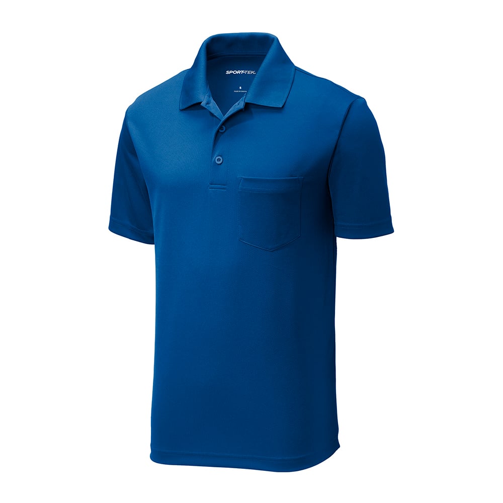 Sport-Tek ST640P PosiCharge RacerMesh Polo with Pocket