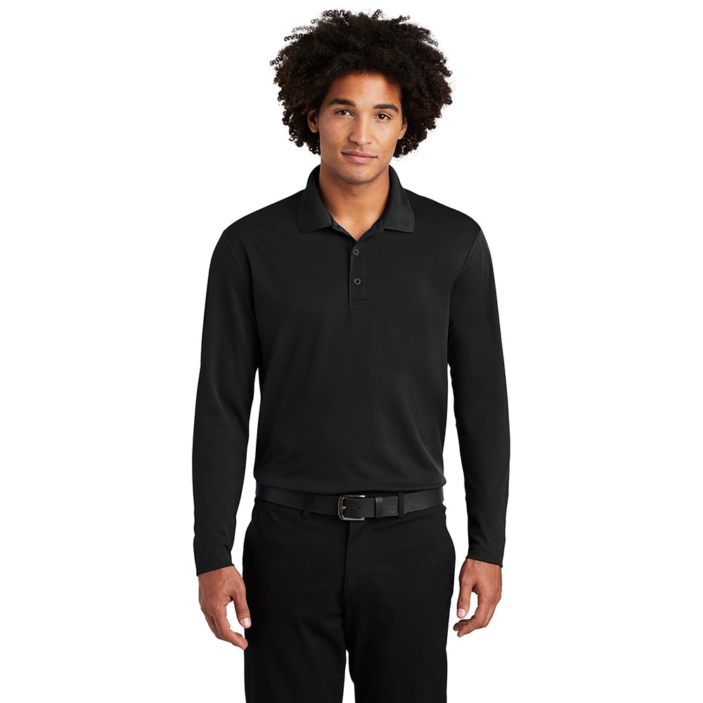 Sport-Tek ST640LS PosiCharge RacerMesh Long Sleeve Polo