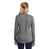 Sport-Tek LST407 PosiCharge Women's Tri-Blend Quarter-Zip Pullover