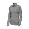 Sport-Tek LST407 PosiCharge Women's Tri-Blend Quarter-Zip Pullover