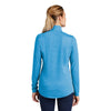 Sport-Tek LST407 PosiCharge Women's Tri-Blend Quarter-Zip Pullover