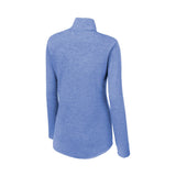 Sport-Tek LST407 PosiCharge Women's Tri-Blend Quarter-Zip Pullover