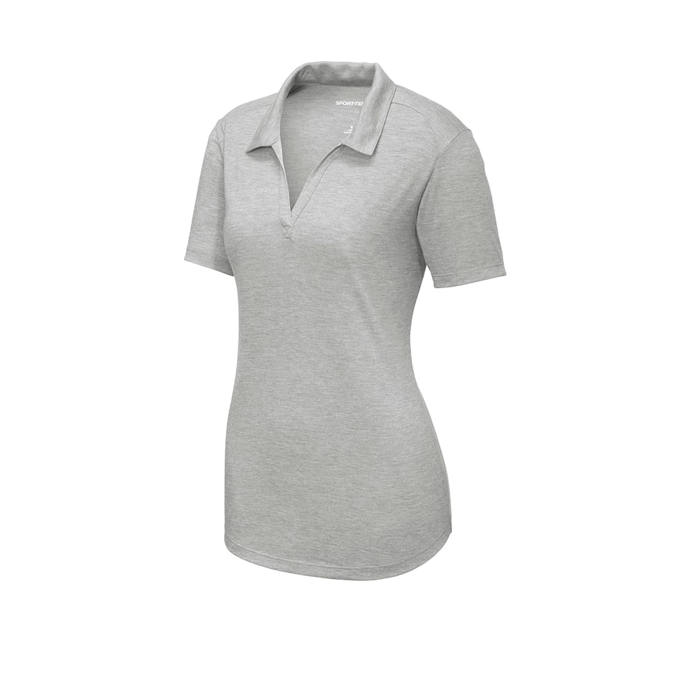 Sport-Tek LST405 PosiCharge Women's Tri-Blend Y-Neck Polo