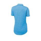 Sport-Tek LST405 PosiCharge Women's Tri-Blend Y-Neck Polo