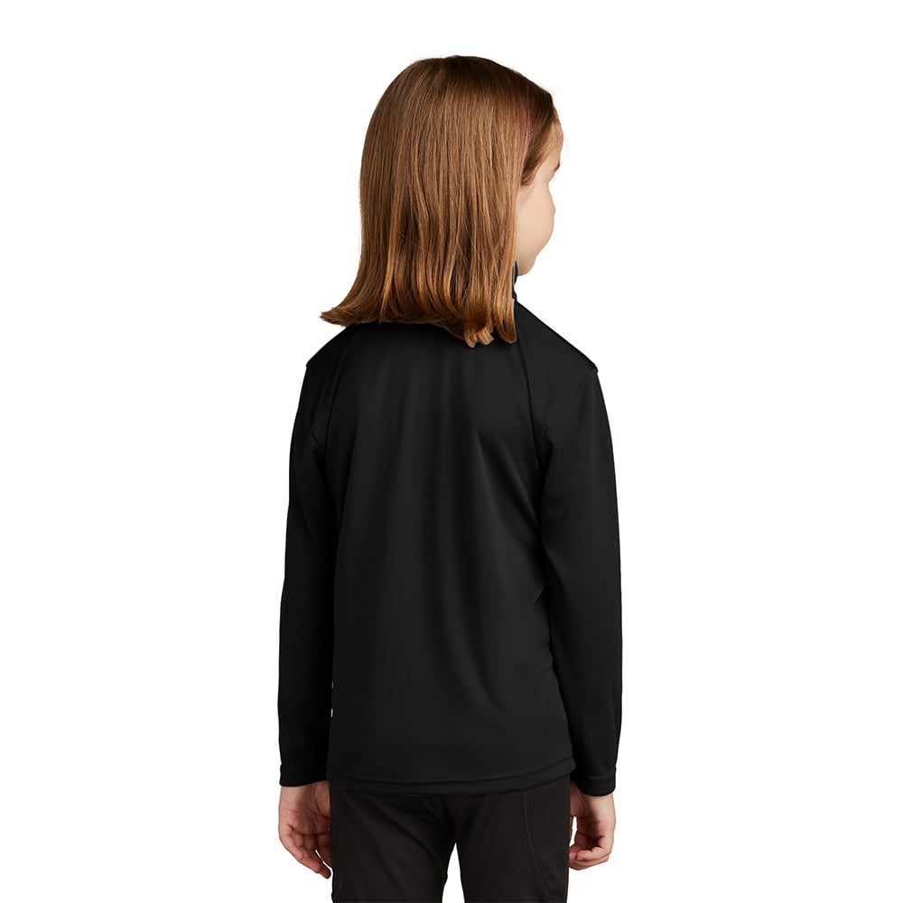 Sport-Tek YST357 Youth PosiCharge Competitor Quarter-Zip Pullover