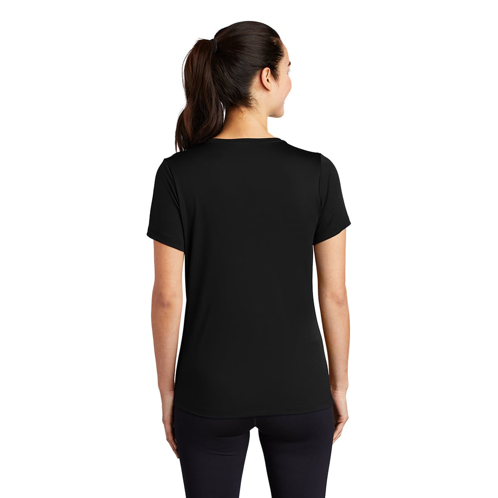 Sport-Tek LST420 Posi-UV Women's Scoop Neck Performance T-Shirt