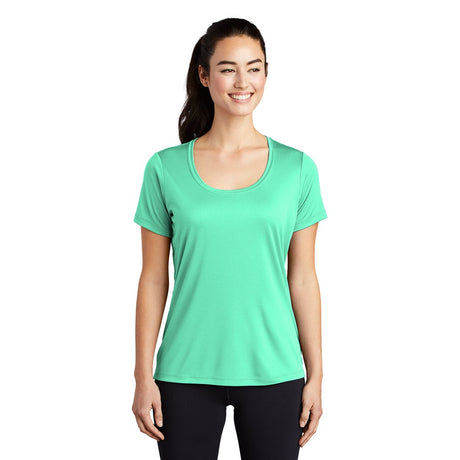 Sport-Tek LST420 Posi-UV Women's Scoop Neck Performance T-Shirt