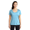 Sport-Tek LST420 Posi-UV Women's Scoop Neck Performance T-Shirt