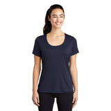 Sport-Tek LST420 Posi-UV Women's Scoop Neck Performance T-Shirt