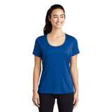 Sport-Tek LST420 Posi-UV Women's Scoop Neck Performance T-Shirt