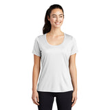 Sport-Tek LST420 Posi-UV Women's Scoop Neck Performance T-Shirt