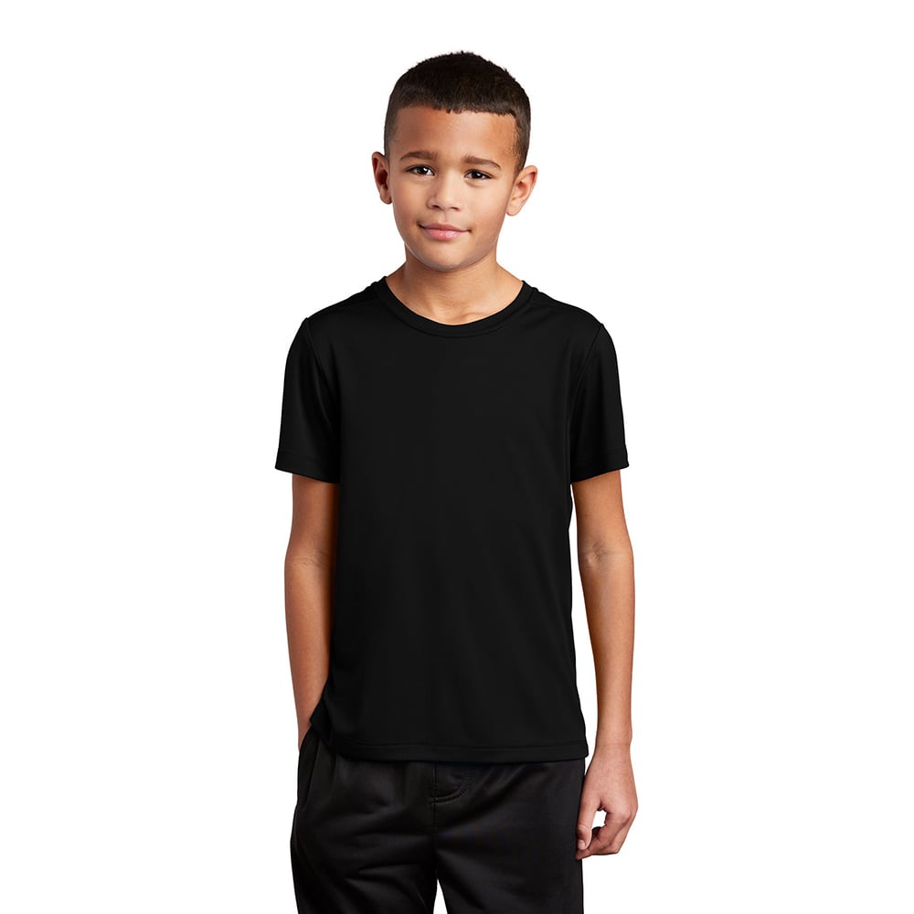 Sport - Tek YST420 Youth Posi - UV Pro T-Shirt with Drop Sleeve - Gorvex.com