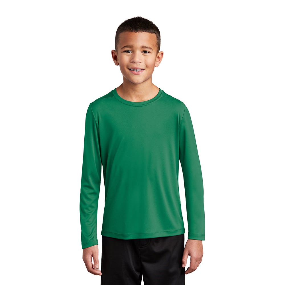 Sport-Tek YST420LS Youth Posi-UV Pro Long Sleeve T-Shirt