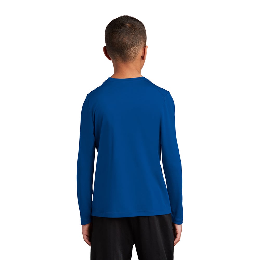 Sport-Tek YST420LS Youth Posi-UV Pro Long Sleeve T-Shirt