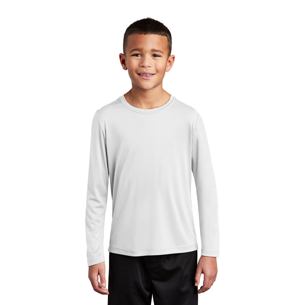 Sport-Tek YST420LS Youth Posi-UV Pro Long Sleeve T-Shirt