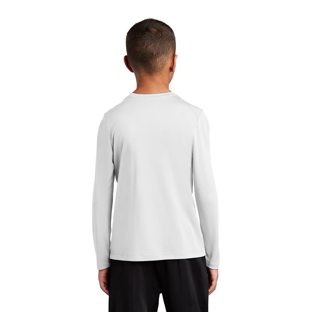 Sport-Tek YST420LS Youth Posi-UV Pro Long Sleeve T-Shirt